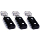 HP v125w 2 GB USB 2.0 Flash Drive 3-Pack P-FD2GBX3-HPV125W-FS