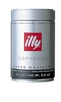 illy (イリー) エスプレッソ 粉 ダークロースト 250g