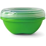 Preserve Round 19-Ounce Food-Storage Container, Small, Apple Green