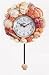 SEA SHELL 3-Dimensional Pendulum Wall Clock *NEW!!*