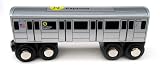 Munipals NYC Subway N Car Toy Train Wooden Railway Compatible