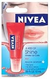 Nivea a Kiss of Shine Red Glossy Lip Care, 0.35-Ounce Tubes (Pack of 6)