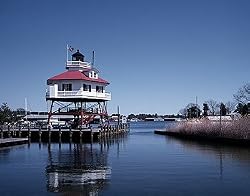 Drum Point Lighthouse Photograph - Beautiful 16x20-inch Photographic Print by Carol M. Highsmith