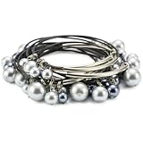 Accessories & Beyond Set of 15 Black Leath