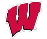 Wisconsin Badgers Team Auto Window Decal (12 x 10 -inch)