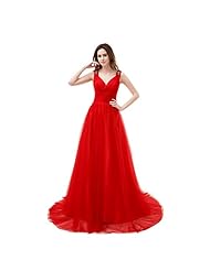 Corset Empire   Waistline Tulle  Sheer Evening Dress  With a Bow(s)