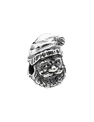 Sterling Silver Kera Santa Bead Charm 24771