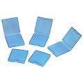 Game-Case-Set "5in1" f�r Nintendo 3DS- und DS-Spiele, Transparent/Blau