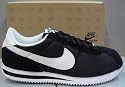 Nike Cortez Basic Nylon Low Top Black/White Sneaker Casual Men's Walking Shoes Streetwear Athletic Sports Wear Running Shoes
