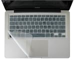 SAVE $7.42 - Rasfox Keyboard Silicone Skin Macbook 13-inch Aluminum Unibody and 13-inch Pro - Clear $9.57