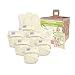 Bumkins Bamboo Fitted Diaper Bundle - Size 1