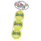 Air Kong Medium Squeaker Dog Tennis Balls (3)