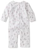 ABSORBA Baby-Girls Newborn Sweet Bear Girls Printed Coverall Suit, Print Pink, 6/9