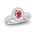 The Legend Of The Ruby Ring: Ruby And Diamond Ring by The Bradford Exchange