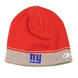 New York Giants Red & Gray 2-Tone Knit Beanie