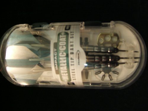 Childrens Toyshop  Sporting Goods : Halex IMPACT 1.0 Steel Tip Dart Set