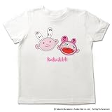 カイカイ＆キキ フェイス Tシャツfor Kids（ホワイト） : 村上隆の画像
