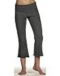 Bella Ladies Cotton Spandex Roll Down Capri Pant. 815