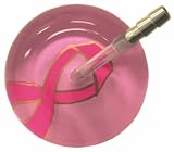 Breast Cancer Awareness Pink Ribbon on Light Pink Background Ultrascope Stethoscope