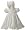 New Satin & Pearl Christening Baptism Dress & Bonnet ~ B581 0/6M (Small)