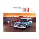 1961 CHEVROLET SUBURBAN PANEL TRUCK Sales Brochure by Chevrolet