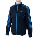 (アディダス)adidas adibright ウォｰムアップ ジャケット RA734 O14749 ダｰクネイビｰ/フレッシュブルｰS11 M
