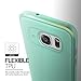 Galaxy S7 Edge Case, VRS Design [Single Fit][Ice Mint] - [Metallic Buttons][Non Slip][Slim Fit] For Samsung S7 Edge