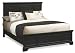 Home Styles Bedford Queen Panel Bed in Ebony Finish Home Styles Bedford Queen Panel Bed in Ebony Finish