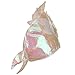 Iridescent Fish Hat - Light Pink