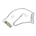 HQRP 2-Pin Head Set with Acoustic Tube Earpiece & Microphone Compatible with Motorola GTI, GTX, LTS-2000, VL-130, PMR-446, ECP-100, PR-400, Mag One BPR-40, EP-450, AU-1200, AV-1200