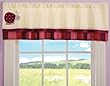 Bean Sprout Plum Garden Valance