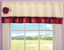 Bean Sprout Plum Garden Valance