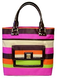 KATE SPADE BLAKELY STRIPED PRINCE STREET TOTE