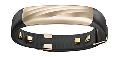 Jawbone UP3 JL04-6003ABD-US Activity Tracker Band with Heart Rate Monitoring, Sleep Tracking and Smart Coach System (Black Gold Twist)
