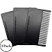 3 Pack Wallet Comb Hair, Beard, Mustache Anti Static Comb | Pocket/Credit Card Size Grooming Kit | Durable, Light Weight Plastic Great For On The Go Brushing, Detangling, Styling Hair