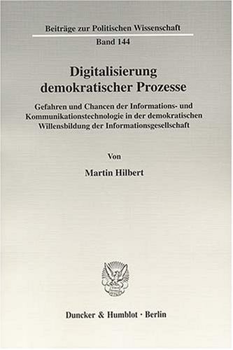 Digitalisierung demokratischer Prozesse.