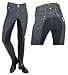 HKM Reithose Miss Blink, Vollbesatz aus Alos Besatz, Damengrösse 38, jeansblau/dunkelblau