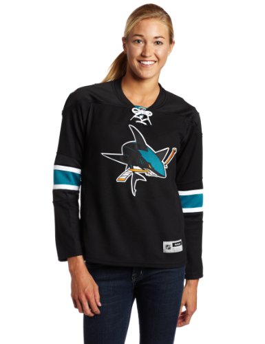 NHL Women's San Jose Sharks Reebok Premier Team Jersey - 7214W5Cjwrsjs (Black, Large)