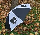 Border Collie Umbrella by Porcelain by Rosalinde (60' Arc)