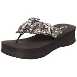 41Wyt1YXYML. SL160  Grazie Womens Lavida Flip Flop