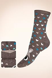 3 Pairs of Cotton Rich Assorted Socks with Silver Technology