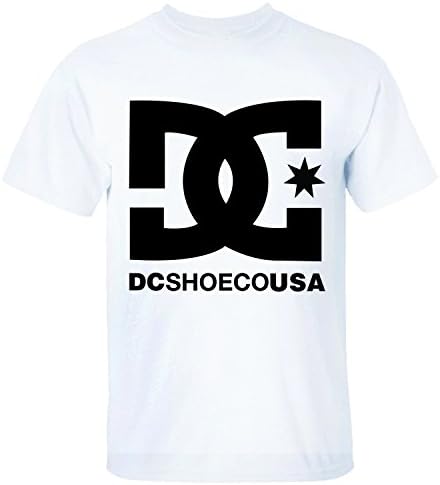 Creative customization DCSHOECOUSA Logo Men's T-Shirt white M