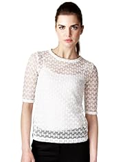 Limited Collection Floral Lace T-Shirt
