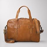 Max Top Zip Work Bag Color: COGNAC