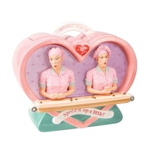 Vandor I Love Lucy Limited Edition Job Switching Cookie Jar by Vandor