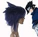 Cosplayland C987 - Naruto SASUKE black & blue Skipy short Cosplay Wig