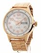Fossil Womens Rose Gold Stainless Steel Mop Bracelet Fashion Date Watch Am4334