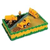Construction Scene Cake Topper Kit