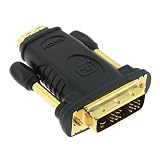 HDMI Female to DVI Male Gold Plated Adapter Coupler By IKross