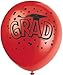 Graduation Cap Balloons 8 Pack 12\